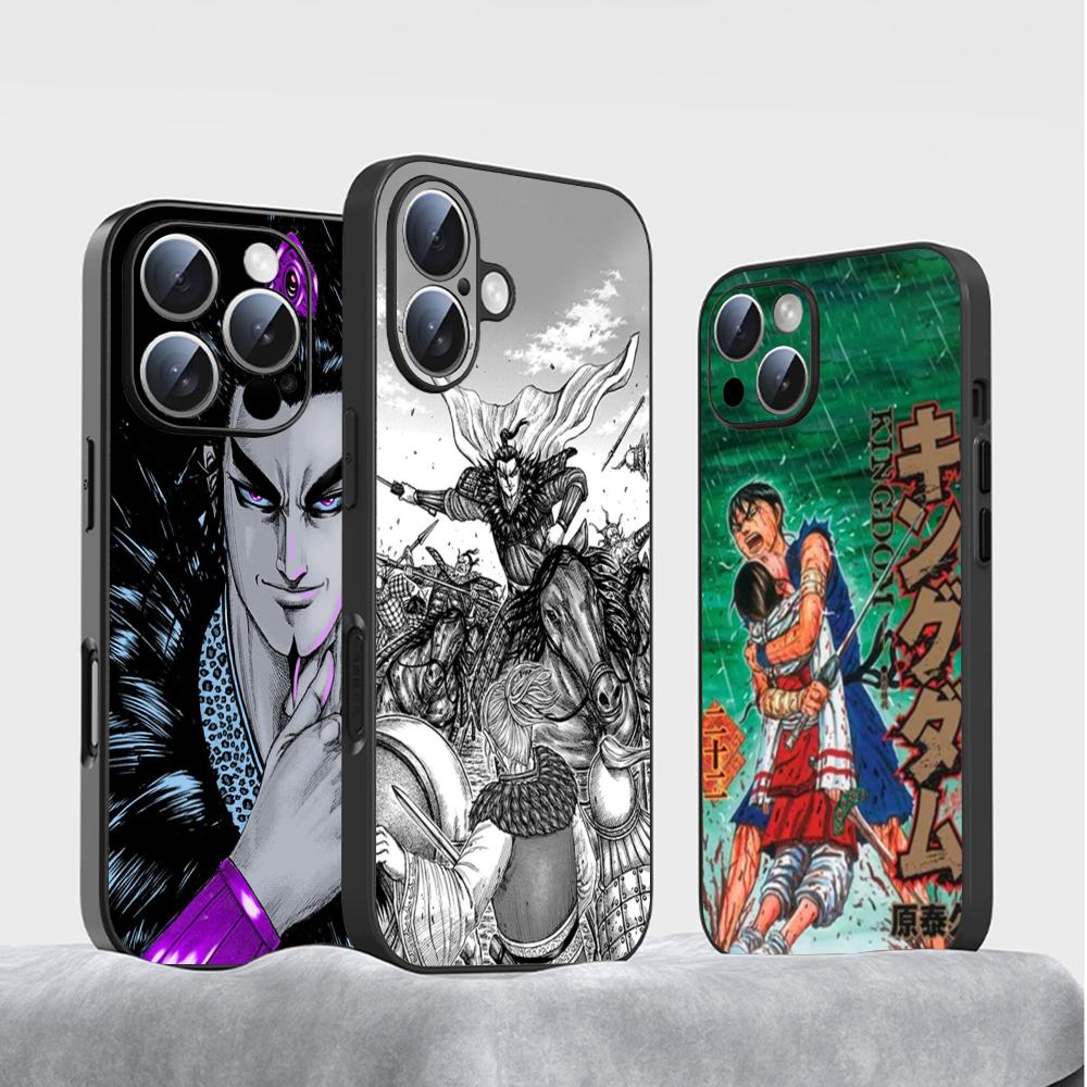 Apple Iphone 15 Pro Max - غطاء هاتف مانغا كينجدوم كانكي ياسوهيسا