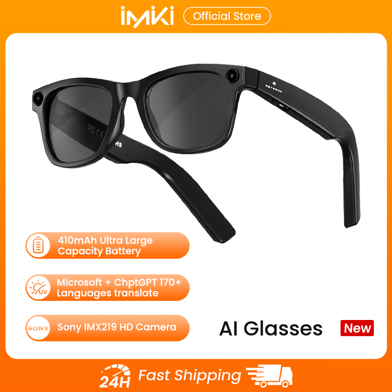 Smart Glasses Lens - نظارات IMIKI الذكية بتقنية الذكاء الاصطناعي