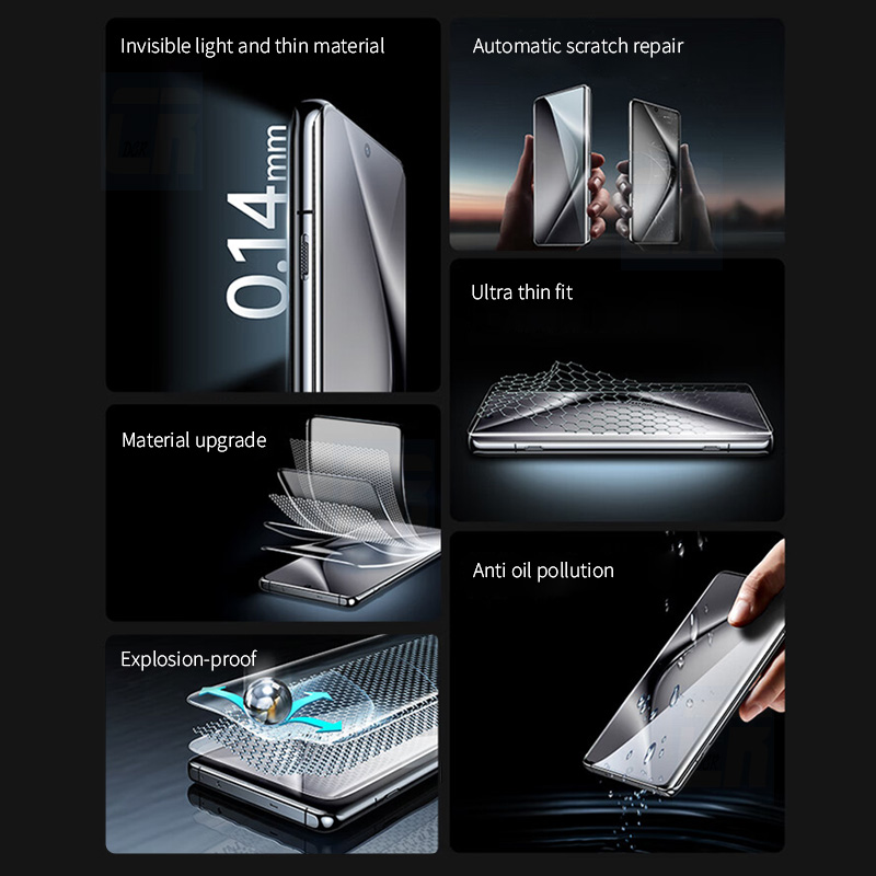 غشاء هيدروجيل سيليكون منحني با - مراجعة Vivo V40 وسعره