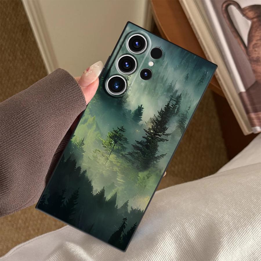 غطاء هاتف بتصميم ضباب الغابة ل - مراجعة Samsung Galaxy S25 وسعره