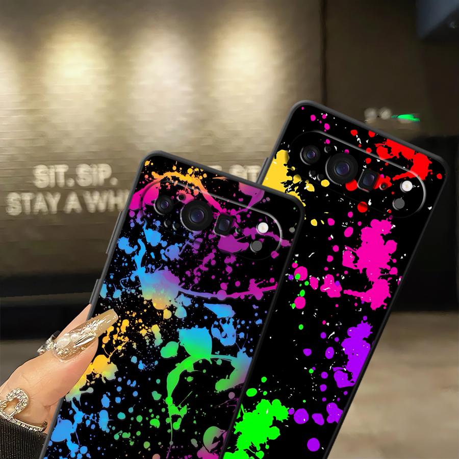 غطاء هاتف بتصميم رذاذ الطلاء ق - مراجعة Google Pixel 8A وسعره